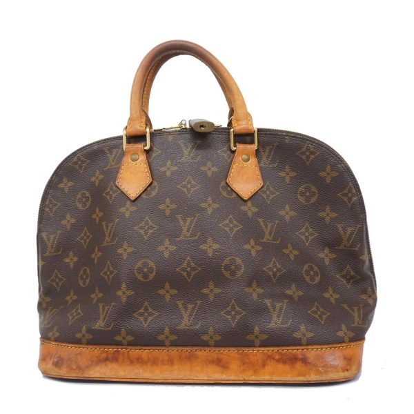 1240001053457 1 Louis Vuitton Alma Monogram Handbag Brown