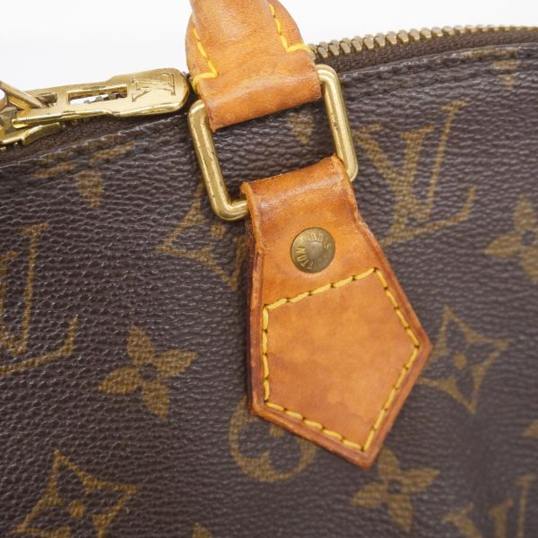 1240001053457 11 Louis Vuitton Alma Monogram Handbag Brown