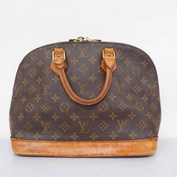 1240001053457 16 Louis Vuitton Alma Monogram Handbag Brown