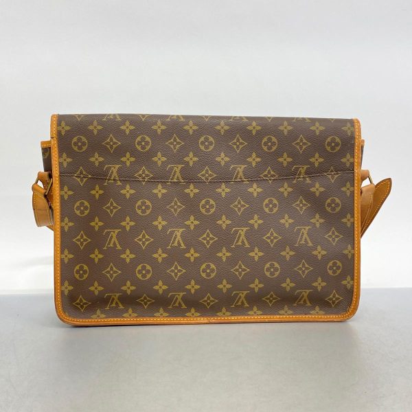 1240001053478 16 Louis Vuitton Givessière GM Monogram Shoulder Bag Brown