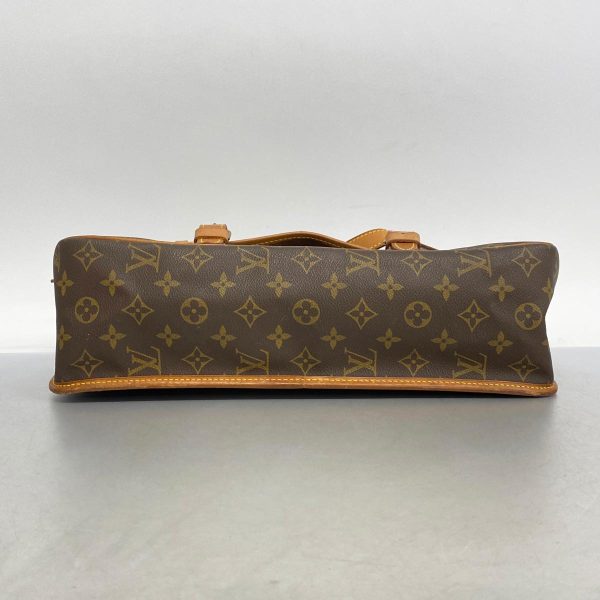 1240001053478 3 Louis Vuitton Givessière GM Monogram Shoulder Bag Brown