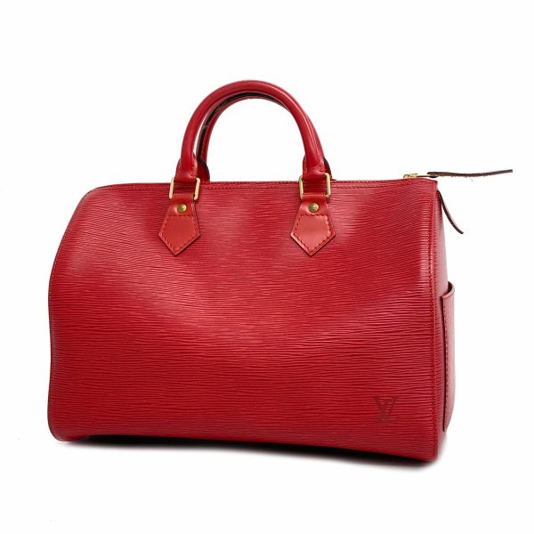 1240001053482 1 Louis Vuitton Speedy 30 Epi Handbag Castilian Red