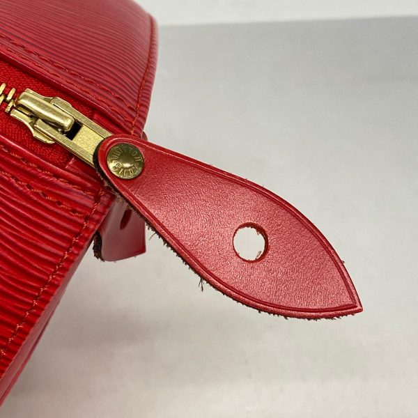 1240001053482 9 Louis Vuitton Speedy 30 Epi Handbag Castilian Red