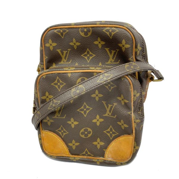 1240001053487 1 Louis Vuitton Amazon Monogram Shoulder Bag Brown