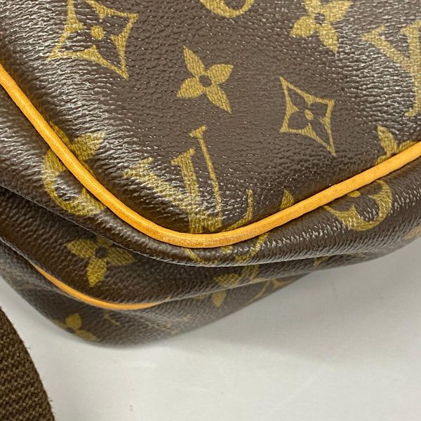 1240001053488 9 Louis Vuitton Reporter PM Monogram Shoulder Bag Brown