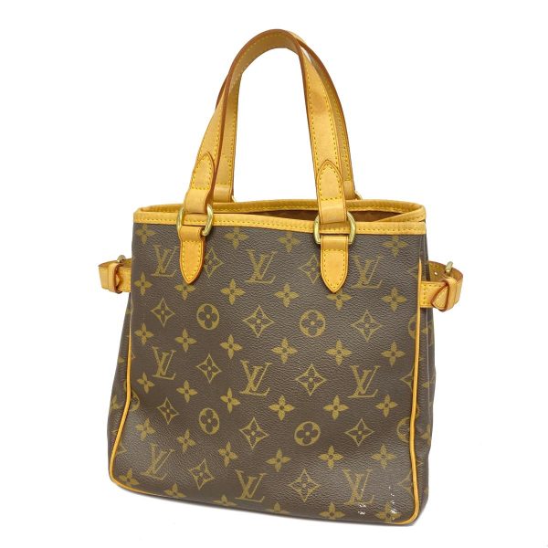 1240001053490 1 Louis Vuitton Batignolles Monogram Tote Bag Brown