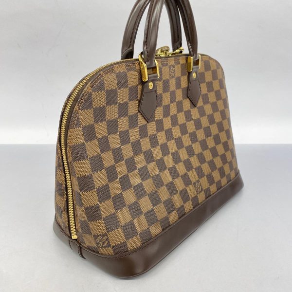 1240001053494 2 Louis Vuitton Alma Damier Handbag Ebene