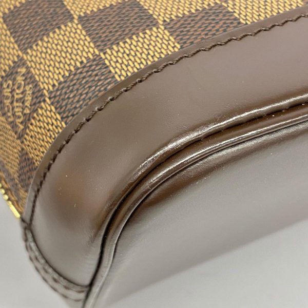 1240001053494 7 Louis Vuitton Alma Damier Handbag Ebene