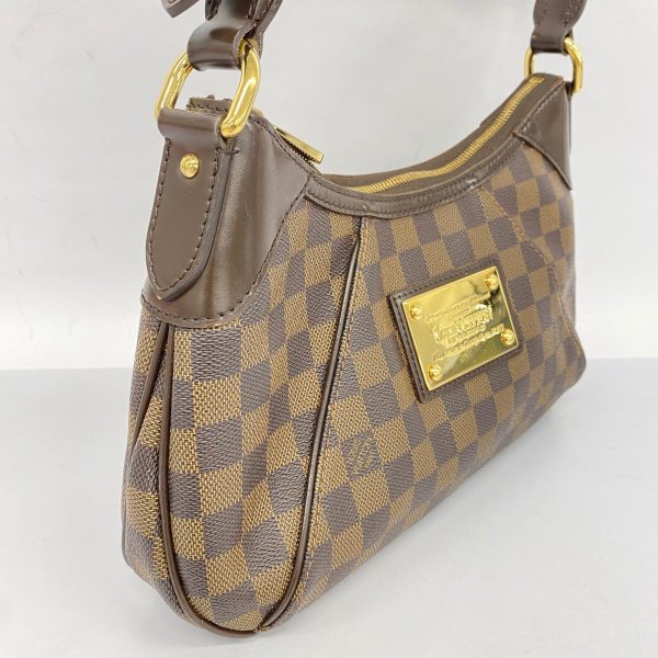 1240001053496 2 Louis Vuitton Thames PM Damier Shoulder Bag Ebene