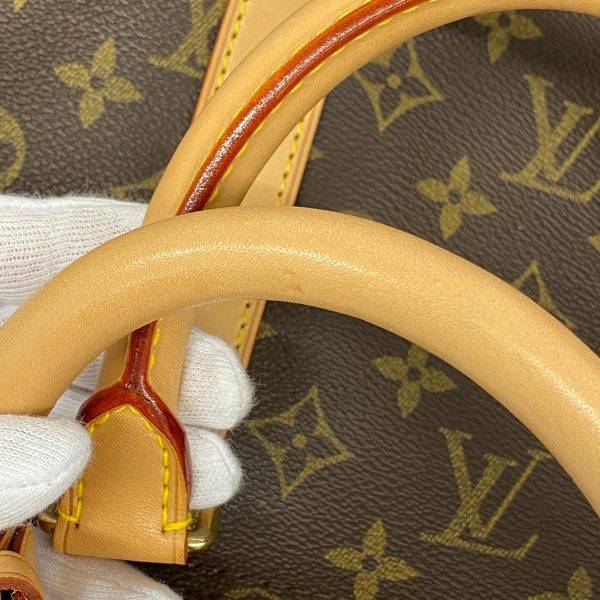 1240001053502 7 Louis Vuitton Keepall 55 Monogram Bag Brown