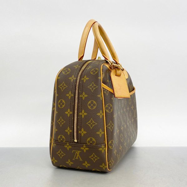 1240001053511 2 Louis Vuitton Deauville Monogram Handbag Brown