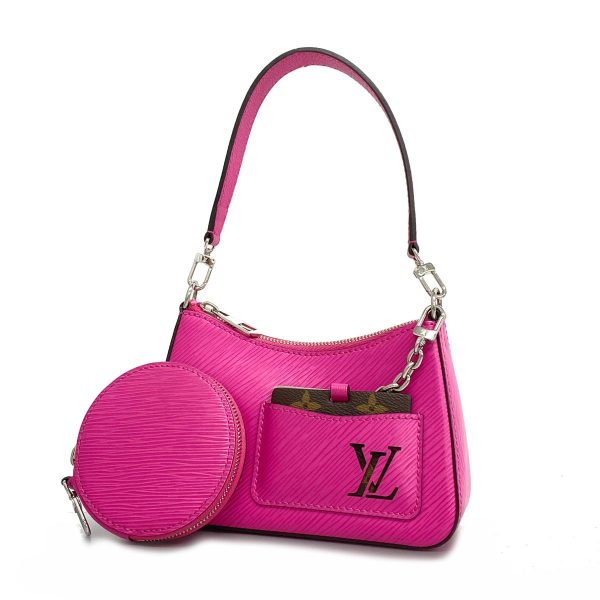 1240001053512 1 Louis Vuitton Marerini Epi Handbag Rose Miami