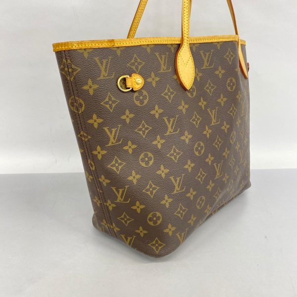 1240001053520 2 Louis Vuitton Neverfull MM Monogram Tote Bag Brown