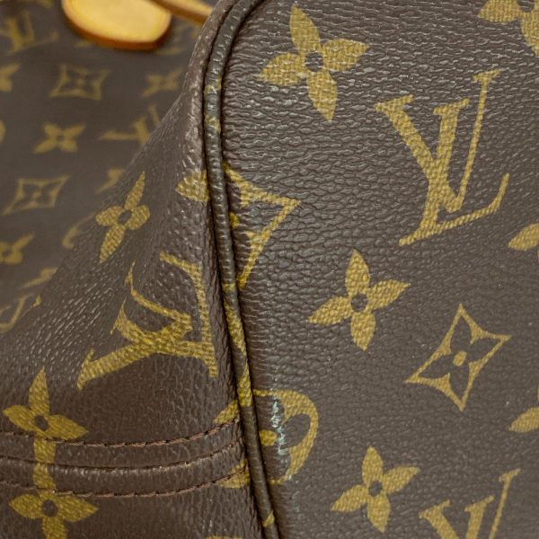 1240001053520 7 Louis Vuitton Neverfull MM Monogram Tote Bag Brown