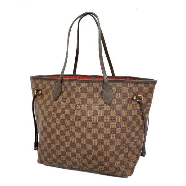 1240001053521 1 Louis Vuitton Neverfull MM Damier Tote Bag Ebene