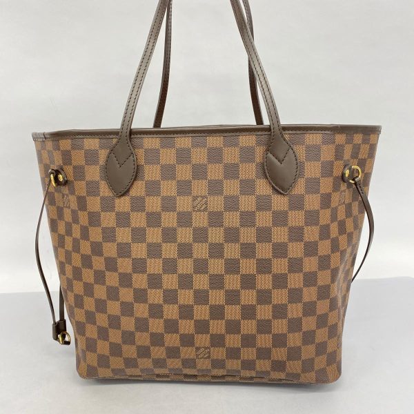 1240001053521 13 Louis Vuitton Neverfull MM Damier Tote Bag Ebene