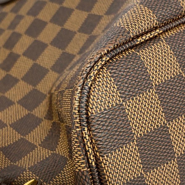 1240001053521 7 Louis Vuitton Neverfull MM Damier Tote Bag Ebene