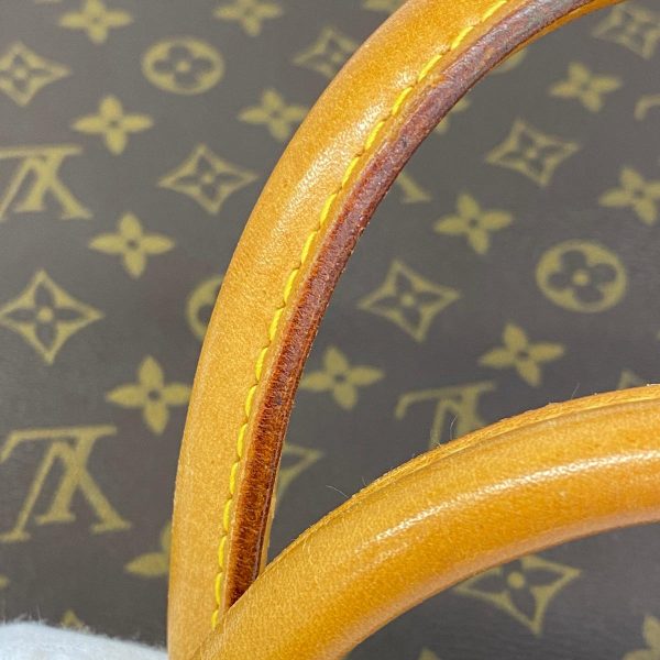 1240001053530 6 Louis Vuitton Sac Plat Monogram Tote Bag Brown