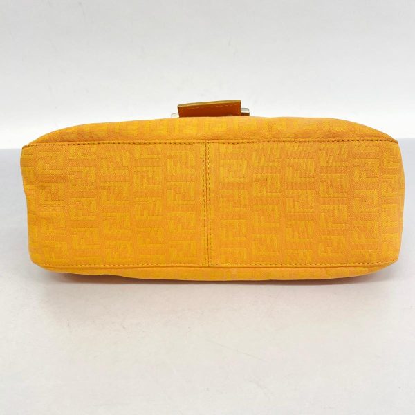 1240001053537 3 Fendi Zucchino Nylon Handbag Orange