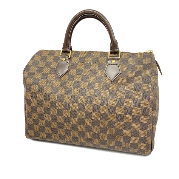 1240001053547 1 Louis Vuitton Speedy 30 Damier Handbag Ebene