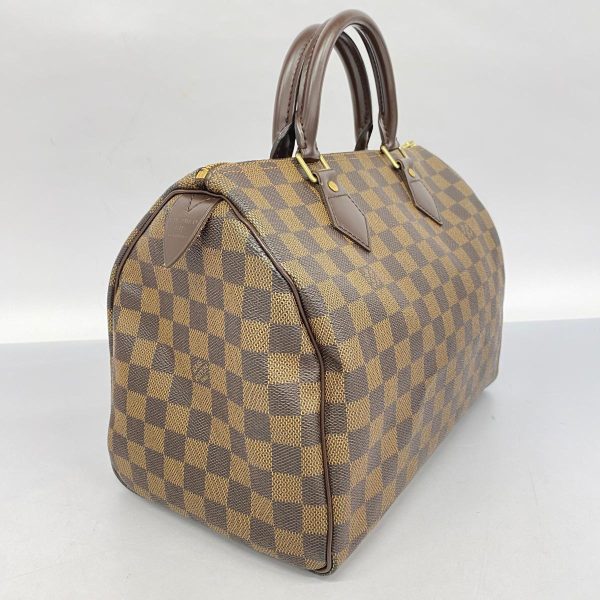 1240001053547 2 Louis Vuitton Speedy 30 Damier Handbag Ebene