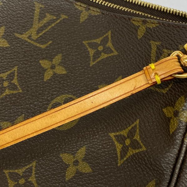 1240001053560 7 Louis Vuitton Pochette Accessoire Monogram Pouch Brown