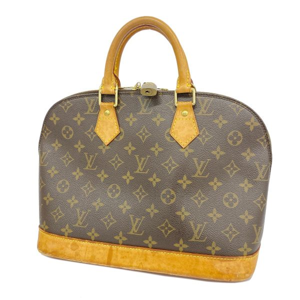 1240001053565 1 Louis Vuitton Alma Monogram Handbag Brown