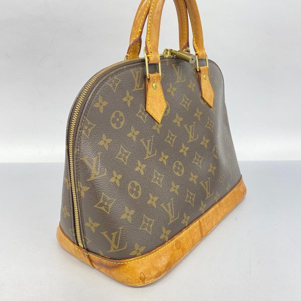 1240001053565 2 Louis Vuitton Alma Monogram Handbag Brown