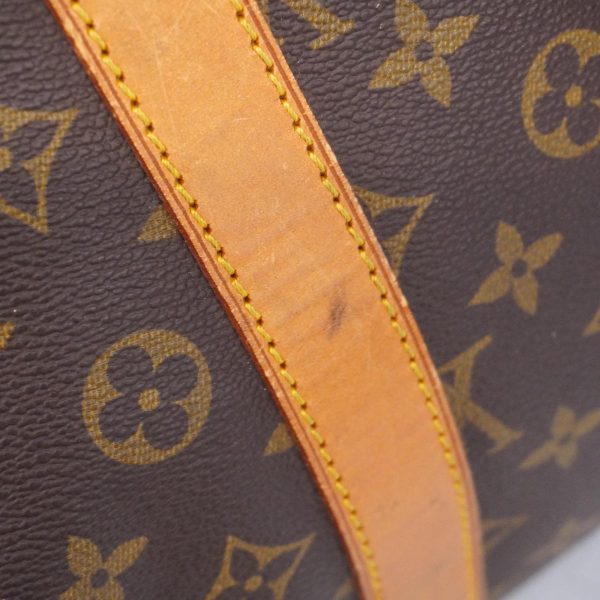 1240001053613 15 Louis Vuitton Keepall Bandouliere 55 Monogram Bag Brown