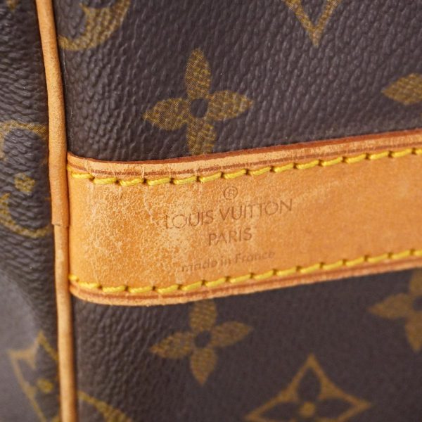 1240001053613 5 Louis Vuitton Keepall Bandouliere 55 Monogram Bag Brown