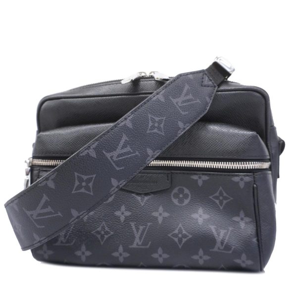 1240001053617 1 Louis Vuitton Outdoor Messenger PM Eclipse Shoulder Bag Black