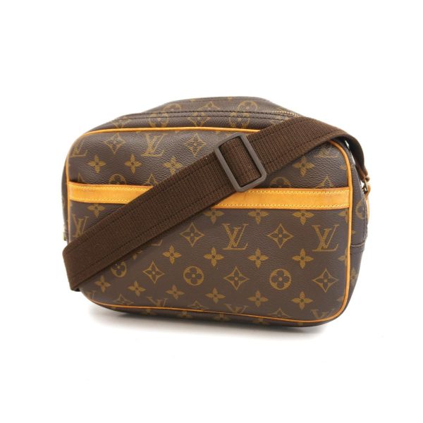 1240001053623 1 Louis Vuitton Reporter PM Monogram Shoulder Bag Brown