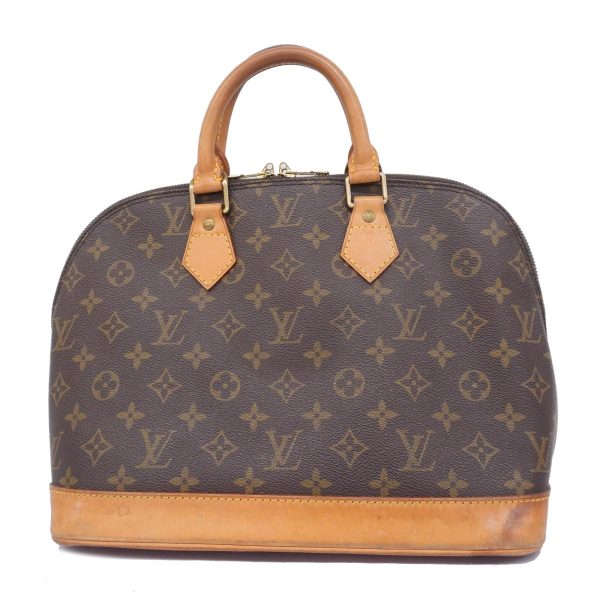 1240001053646 1 Louis Vuitton Alma Monogram Handbag Brown