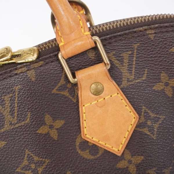 1240001053646 11 Louis Vuitton Alma Monogram Handbag Brown