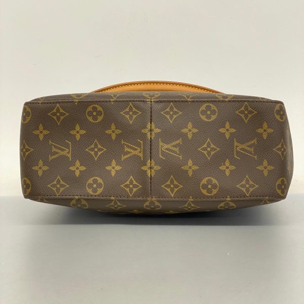 1240001053654 3 Louis Vuitton Looping GM Monogram Shoulder Bag Brown