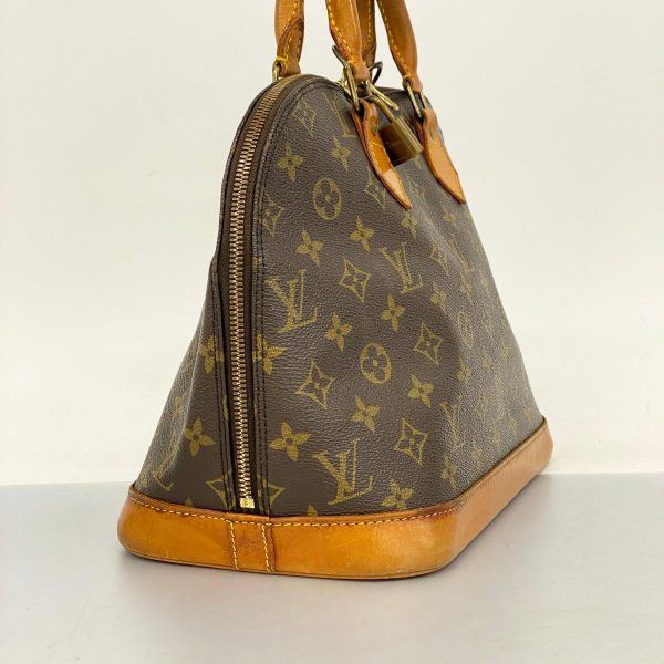 1240001053676 2 Louis Vuitton Alma Monogram Handbag Brown