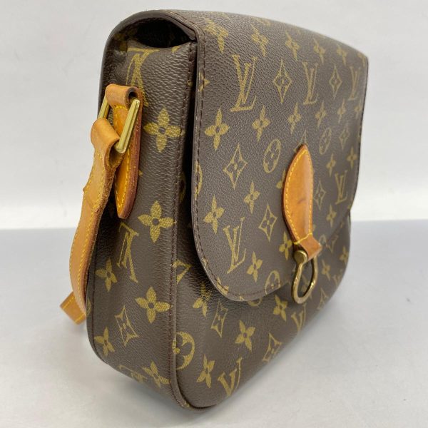 1240001053700 2 Louis Vuitton Saint Cloud GM Monogram Shoulder Bag Brown