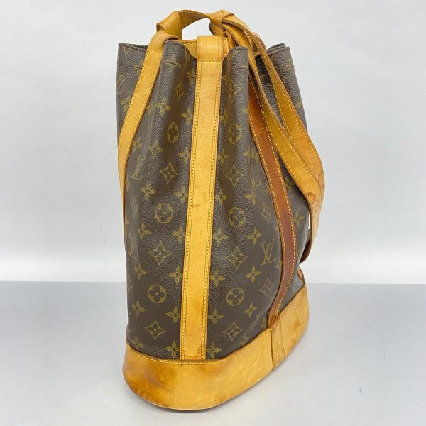 1240001053702 2 Louis Vuitton Randonne PM Monogram Shoulder Bag Brown