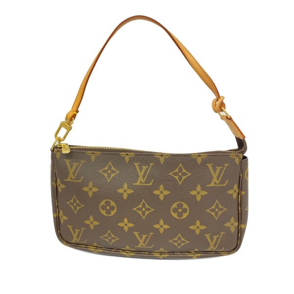 1240001053709 1 Louis Vuitton Pochette Accessory Monogram Pouch Brown