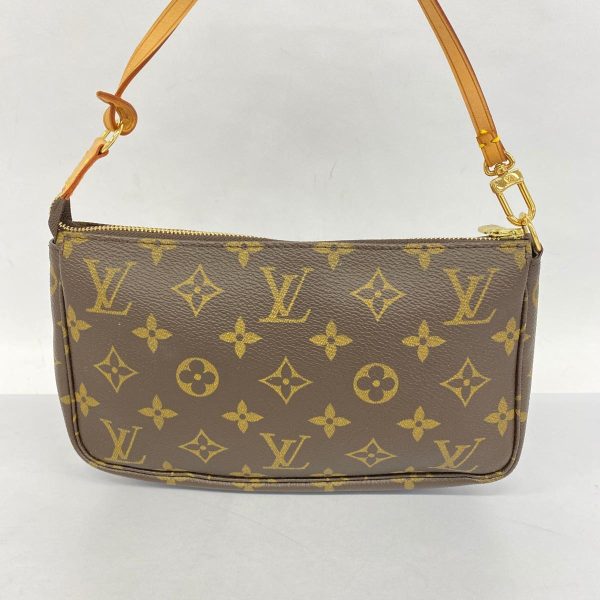 1240001053709 11 Louis Vuitton Pochette Accessory Monogram Pouch Brown