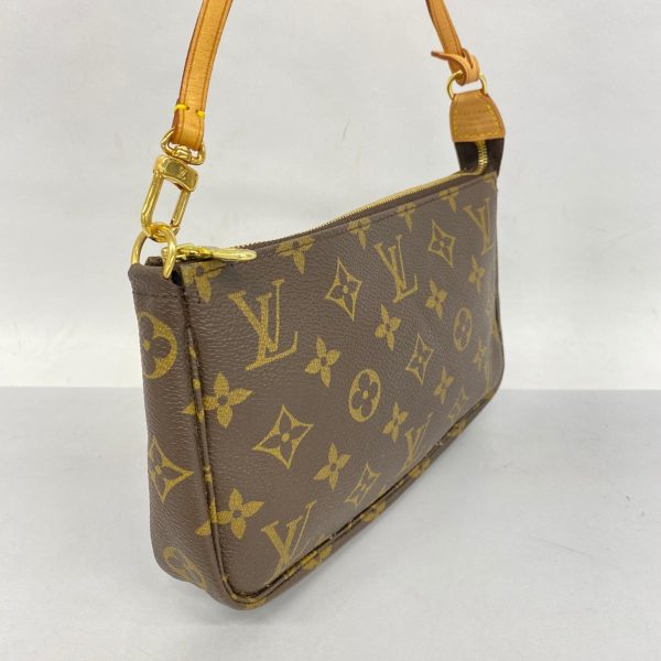 1240001053709 2 Louis Vuitton Pochette Accessory Monogram Pouch Brown