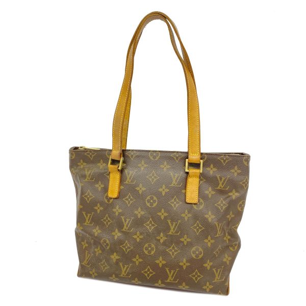 1240001053711 1 Louis Vuitton Cavapiano Monogram Tote Bag Brown