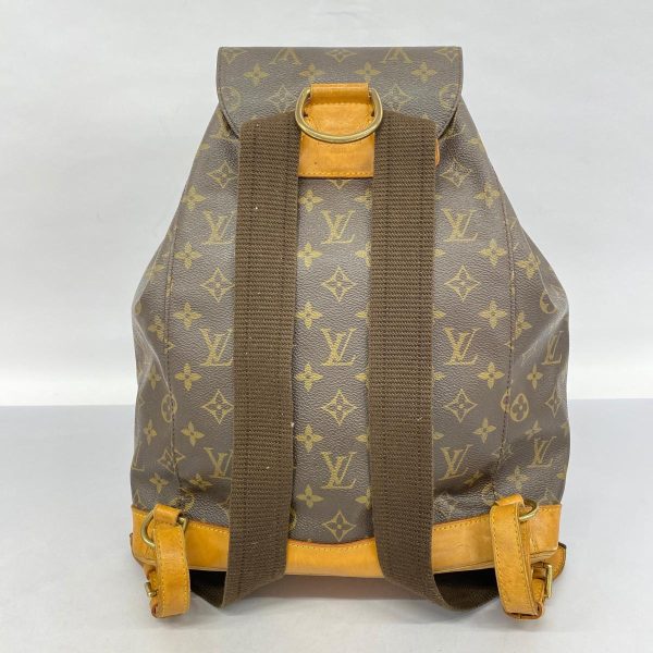 1240001053714 18 Louis Vuitton Monsori GM Monogram Rucksack Brown