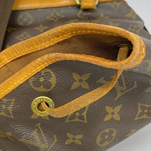 1240001053714 7 Louis Vuitton Monsori GM Monogram Rucksack Brown