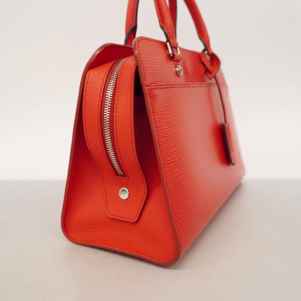 1240001053728 2 Louis Vuitton Vano MM Epi 2Way Bag Coquelicot