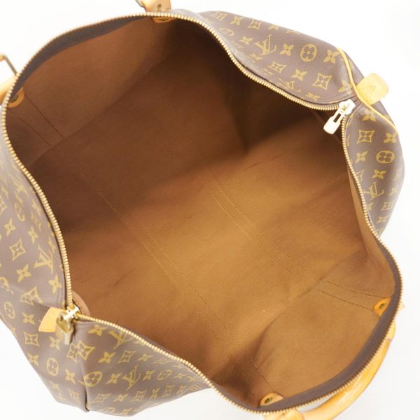 1240001053733 4 Louis Vuitton Keepall 60 Monogram Bag Brown