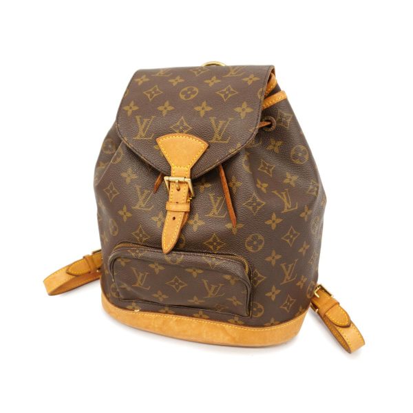 1240001053747 1 Louis Vuitton Monsouris MM Monogram Rucksack Brown