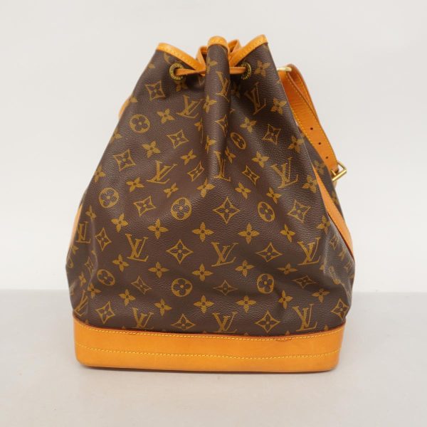 1240001053748 13 Louis Vuitton Noe Monogram Shoulder Bag Brown