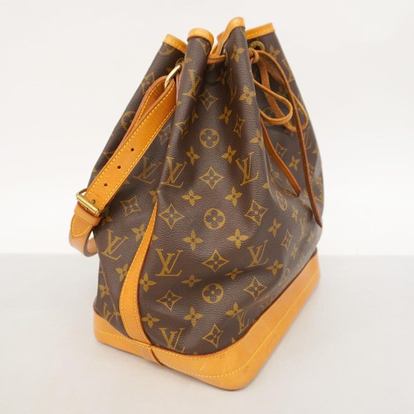 1240001053748 2 Louis Vuitton Noe Monogram Shoulder Bag Brown