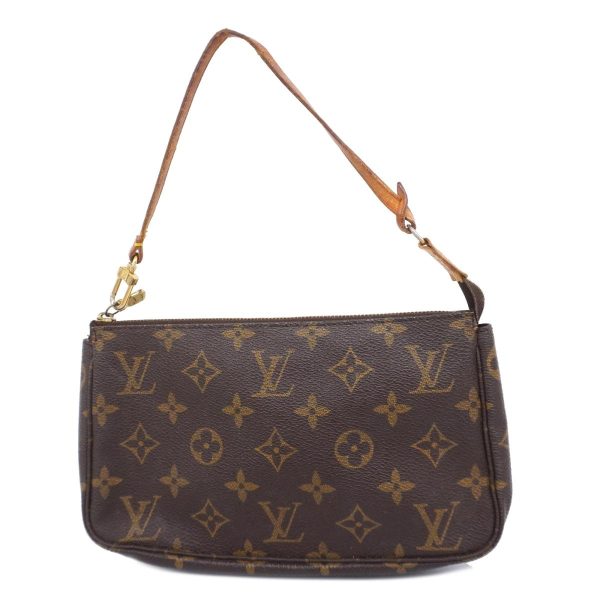 1240001053759 1 Louis Vuitton Pochette Accessory Monogram Pouch Brown